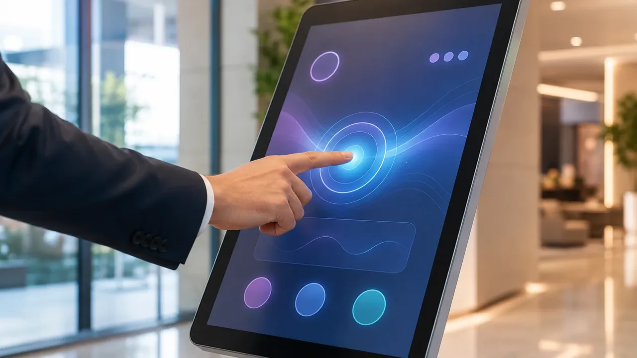 Interactive flat panel price comparison by size
