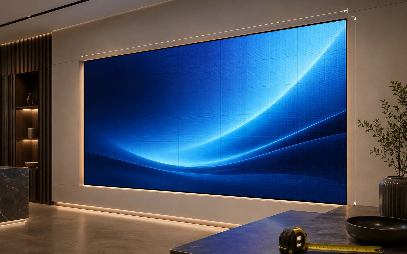 Custom Size LED Screen for commercial projects
