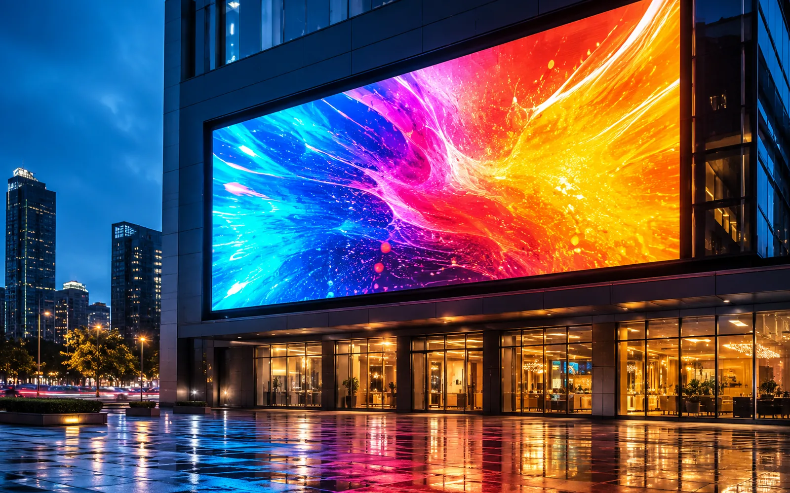 LED Advertising Screen for commercial projects